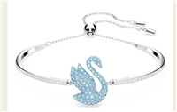 Bracciale Swarovski Donna Swan in Lega metallica Cristallo 5660595 - 5660595